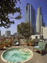 A hot tub may seem passé, but it's a novelty in downtown Los Angeles, where this one sits atop the Metro 417 apartment building.