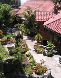 Spanish and Mediterranean influences made this property an old Hollywood hangout.