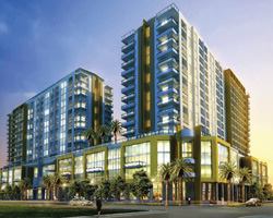 Morrison Condominiums in Miami is one of several projects advanced by leveraging larger-than-normal construction loans.