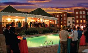 At the Lofts at Valley Forge, the pool is a community hot spot.