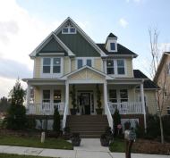 The first home to be certified under the EPA's WaterSense New Home pilot program, Vanguard's "Sensibly Green" house also follows NAHB and Green Home Builders of the Triangle green building guidelines.