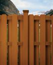 Pretty Picket: Trex has reinvented one of the icons of the “American Dream” with its new Trex Surroundings collection,

a traditional picket fence style that can be installed either in a straight picket or shadow-box picket design. Like all Trex products, Surroundings is constructed of composite materials, making posts and pickets resistant to rot. The collection requires little maintenance and no painting or staining. For more information, call Trex at 800-289-8739 or visit www.trex.com.