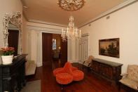 High Falutin’: Rich accoutrements and antique regalia await the next renter at 436 West 20th Street for a mere $20,000 a month.