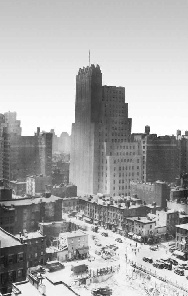 The Walker Tower as it appeared circa 1929.