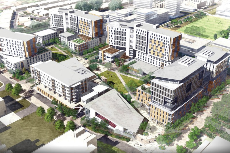 The North Torrey Pines Living and Learning Neighborhood at the University of California, San Diego