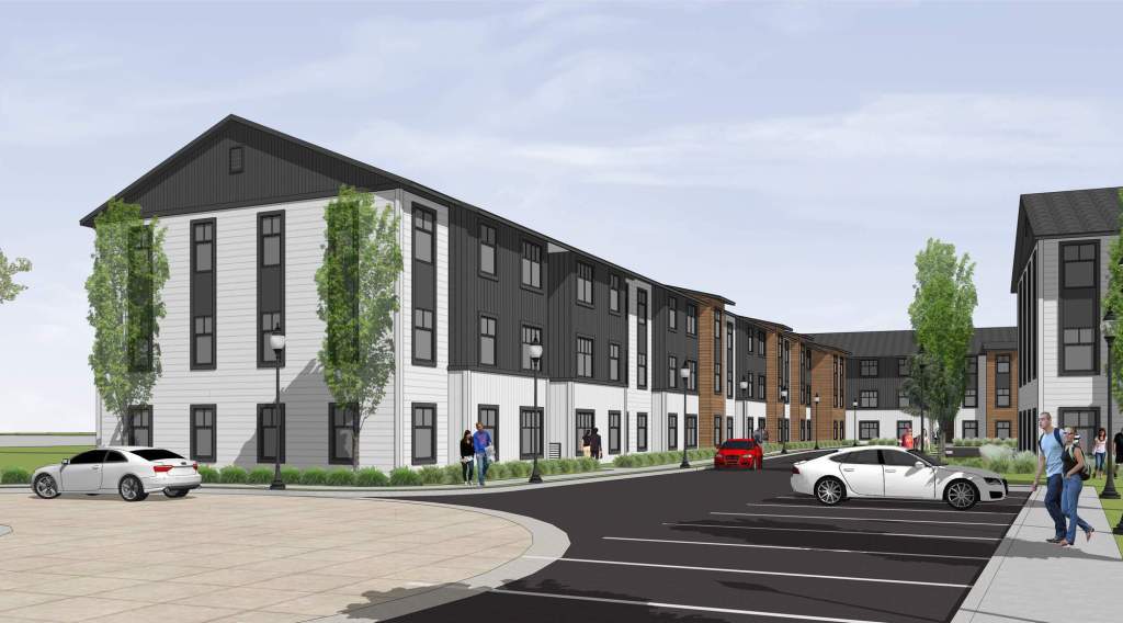 A rendering of the Annex of Ruston in Ruston, La.