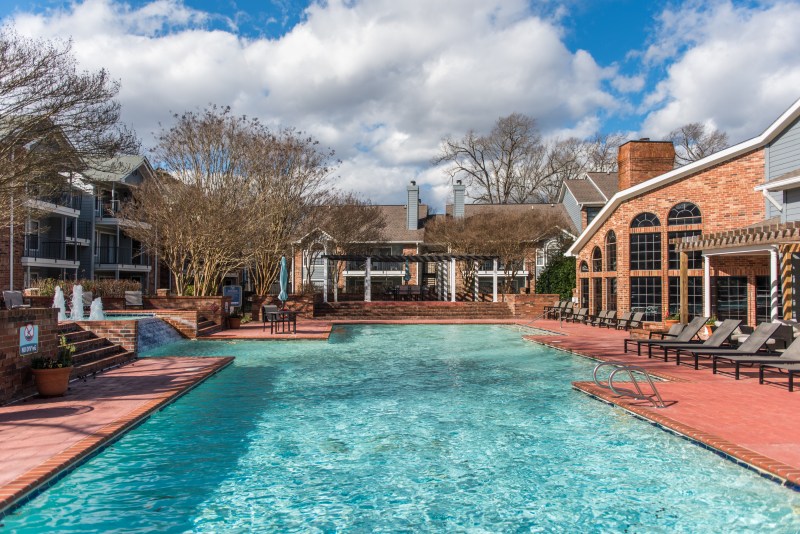Chesapeake Bay Apartments in Newport News, Virginia, is one of three properties recently acquired by Kushner Cos. in the state.