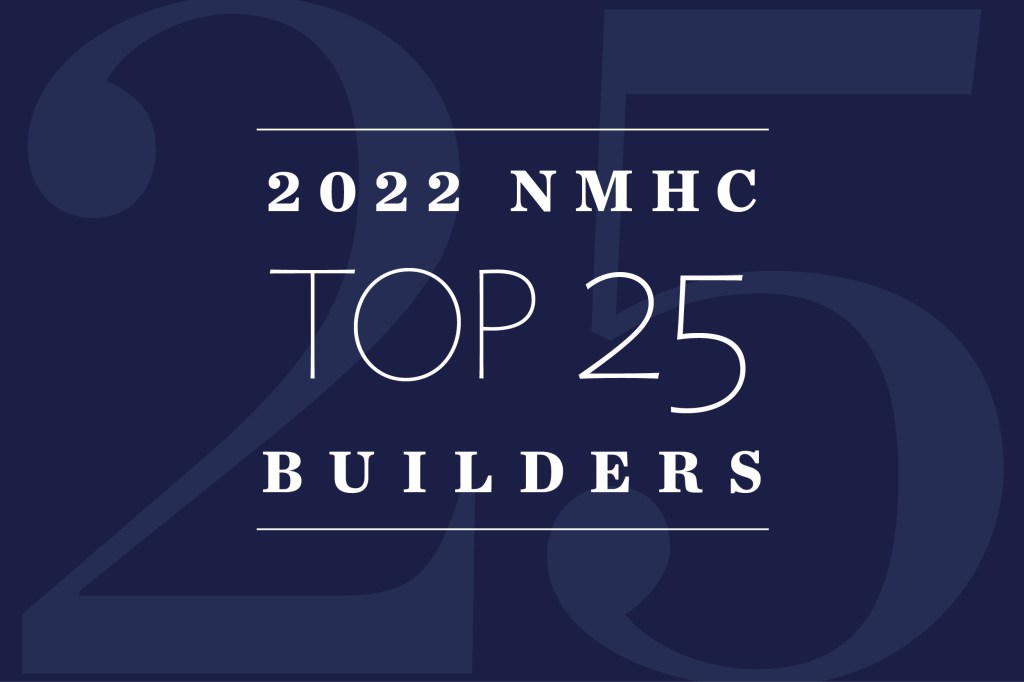 NMHC Top 25 Builders 2022