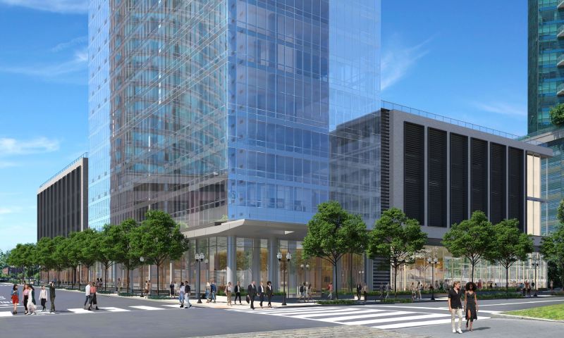 Construction is slated to begin in December for the 58-story 55 Hudson in Jersey City, New Jersey.