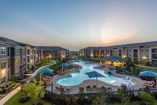 The 312-unit Bell Presidio in Fort Worth, Texas, was completed in 2017.