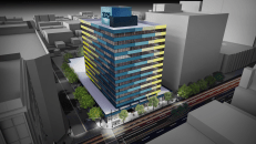 The 233,000-square-foot office building at 3325 Wilshire Blvd. in Los Angeles will be converted into a mixed-use development.