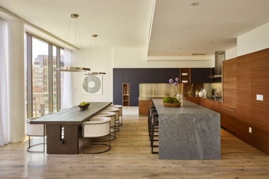 A unit interior at 15 Renwick.
