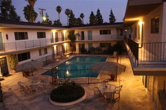 The apartment is close to the University of California, Riverside campus.