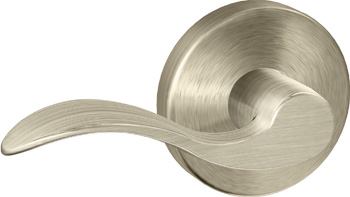  The Schlage portfolio puts the style in security. Decorative styles in the company's L-Series mortise and F-Series tubular locks include merano and Manhattan, which were inspired by the Art Deco designs of the 1920s and 1930s, as well as accent and St. Annes, for those who prefer a traditional look. 