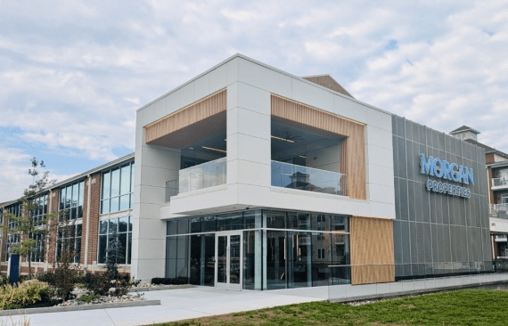Morgan Properties opened its new corporate headquarters last year in Conshohocken, Pennsylvania.