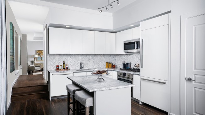 A unit interior at the Modera Sedici apartments, opening this fall.