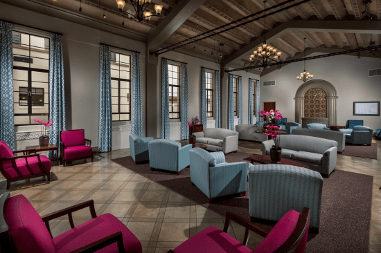 AMCAL’s 97-unit Hollenbeck Terrace is part of the firm’s transformation of the abandoned Linda Vista Community Hospital into affordable housing for seniors in Los Angeles.