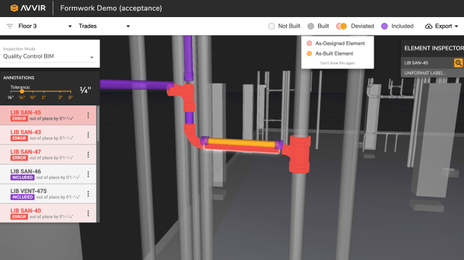 A new generation of software programs, such as Avvir, are used in the design and development process to illuminate potentially costly mistakes before the build takes place.