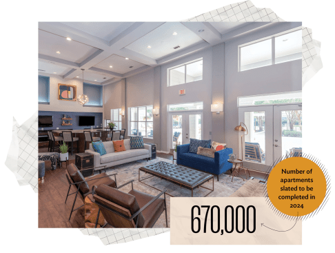 “The $12,000 per door renovation is out of touch. We’re opting for what I call the $2,500 per door approach. It’s all about creating clean, safe, value-packed apartment communities,” says Neil Schimmel, founder and CEO of Investors Management Group. Constructed in 1998, the 244-unit Seasons at Umstead in Raleigh, North Carolina, follows this value-add strategy.
