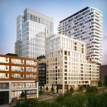 The residential portion of The Boro in Tysons, Virginia.