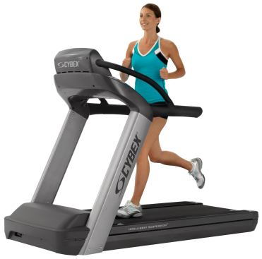 A Better Walk (or Run)

 Cybex International says its new 770T Treadmill was designed and built to better reflect the body’s natural movement when running or walking. The deck is soft at the landing area, firm in the middle, and rigid up front to match the biomechanics of running. It’s also gadget-friendly: The CardioTouch display gives users access to exercise programs and entertainment. While enjoying a jog, they can charge an iPod or iPhone and scroll through their playlists, albums, artists, podcasts, and more. For more information, call Cybex International at 888-462-9239 or visit www.cybexintl.com.