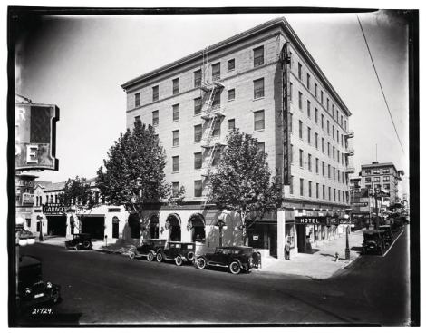 The original hotel, circa 1929.