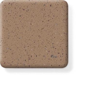 Surface Tension Two types of low-maintenance and heat-resistant DuPont surfaces can be found throughout the home. Baths and the outdoor grill feature Corian (shown) in colors from Martha Stewart Living Countertops. The kitchen and laundry display the 25 percent recycled content quartz Zodiaq from the Terra Collection. www.dupont.com.