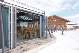 NanaWall.



The SL70 thermally broken aluminum-framed folding glass wall system is now offered with triple low-E insulated glazing for a U-value of 0.30 and an SHGC of 0.24. The Energy Star–rated units are available as a floor-mounted system in more than 50 stacking configurations. 888.411.6262. www.nanawall.com.