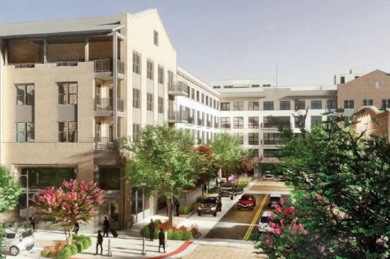 A rendering of NOVEL Heritage Park in Gilbert, Arizona.